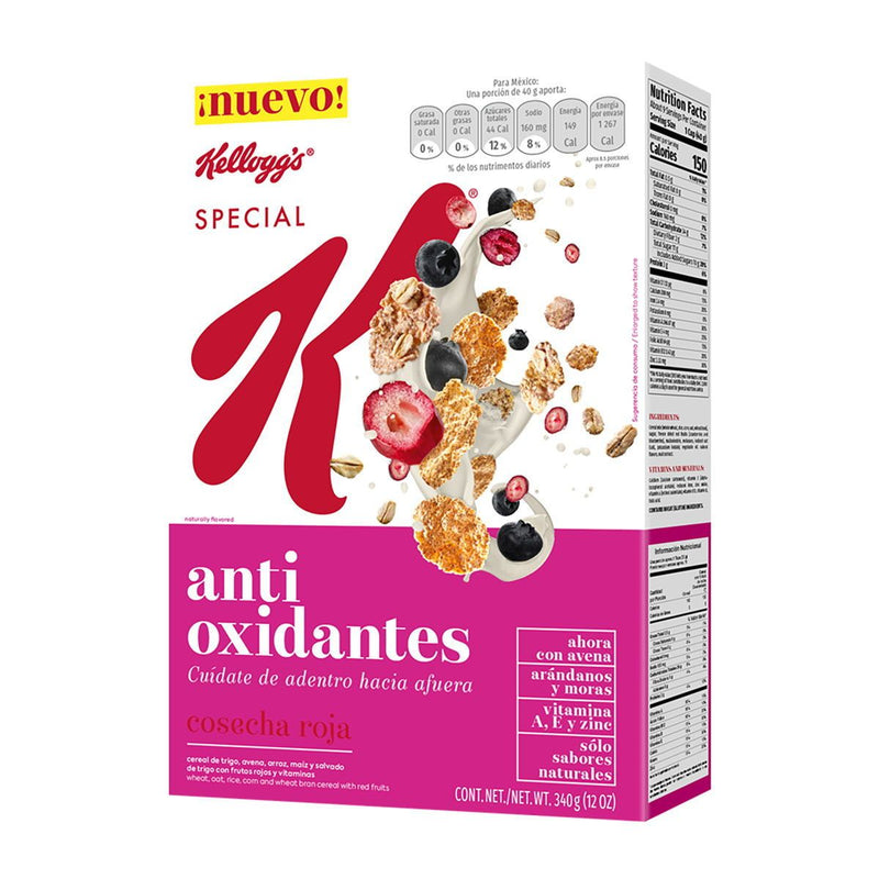 Cereal kellogs special k  antioxidantes 340gr