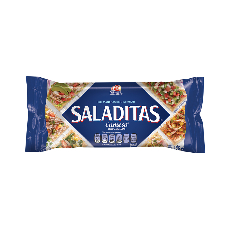 Galletas saladitas gamesa 186gr