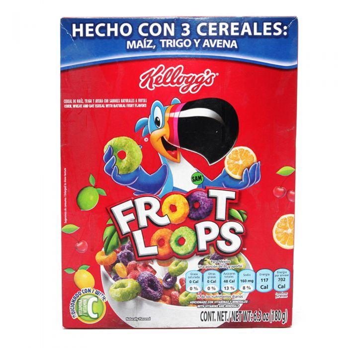 Cereal kellogs froot loops 180gr