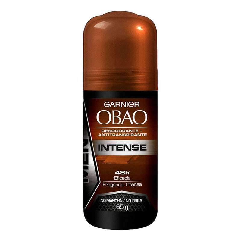 Desodorante Antitranspirante en Roll On Garnier Obao Men Intense Cont. 65g.