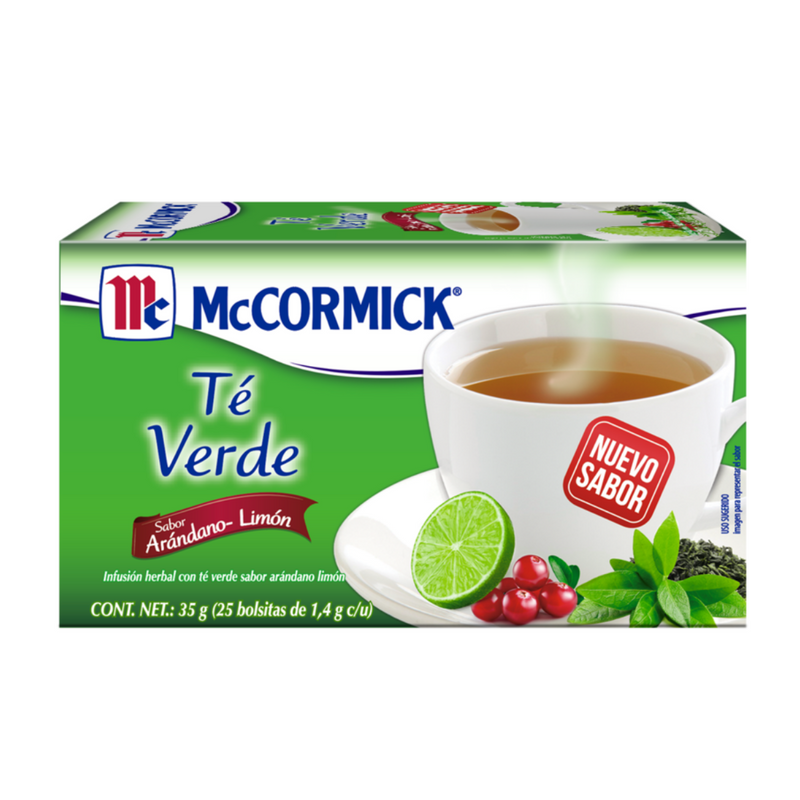 Té Verde McCormick 35g.