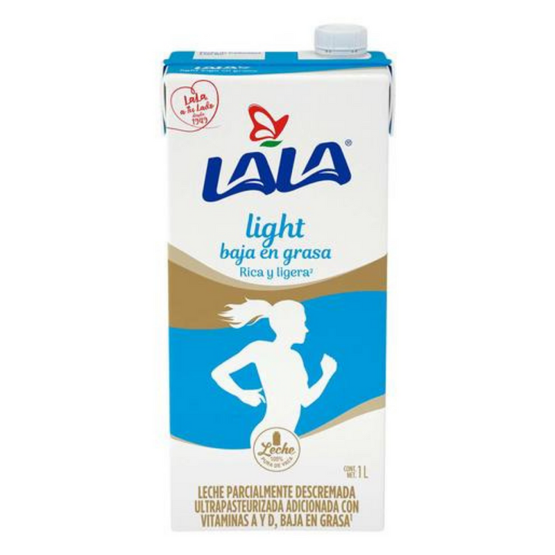 Leche Lala light UHT Cont. 1lt.
