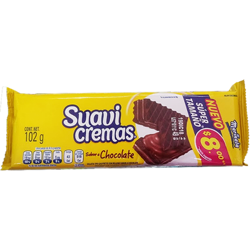 Suavicremas Chocolate Cont. 102g.