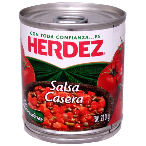 Salsa casera Herdez en lata Cont. 1pz. 210g.