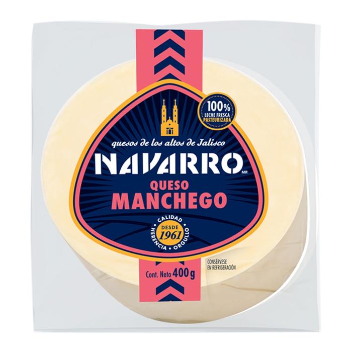 Queso Manchego Navarro 400g.