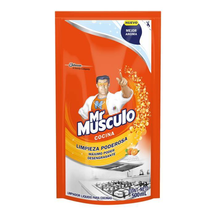 Limpiador Liquido Mr Musculo Cocina total 500ml