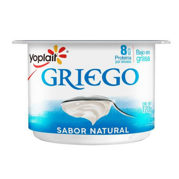 Yoghurt Griego Natural  Yoplait 120gr.