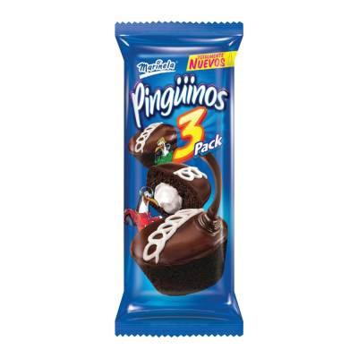 Pinguinos Cont. 3pz. 120g.