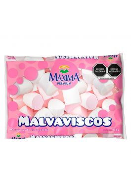 Malvaviscos Maxima premium blanco/rosa Cont. 300g.