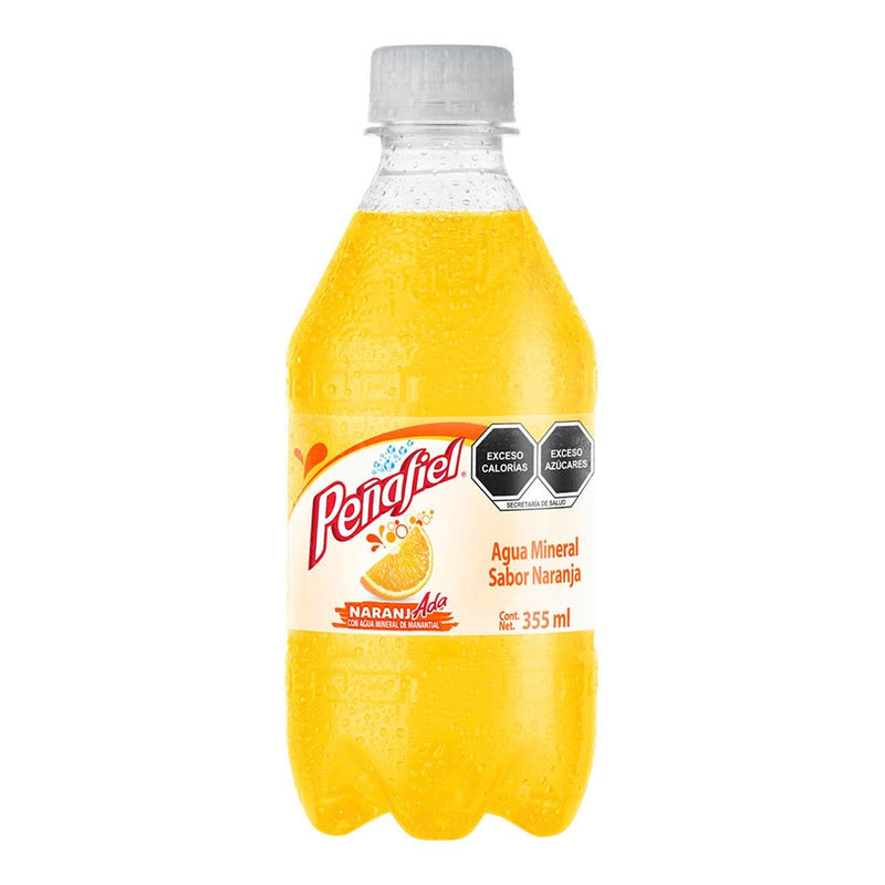 Agua Mineral Naranjada Peñafiel 355ml.