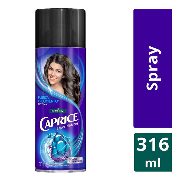 Spray para cabello Caprice Especialidades biotina Cont. 316ml.